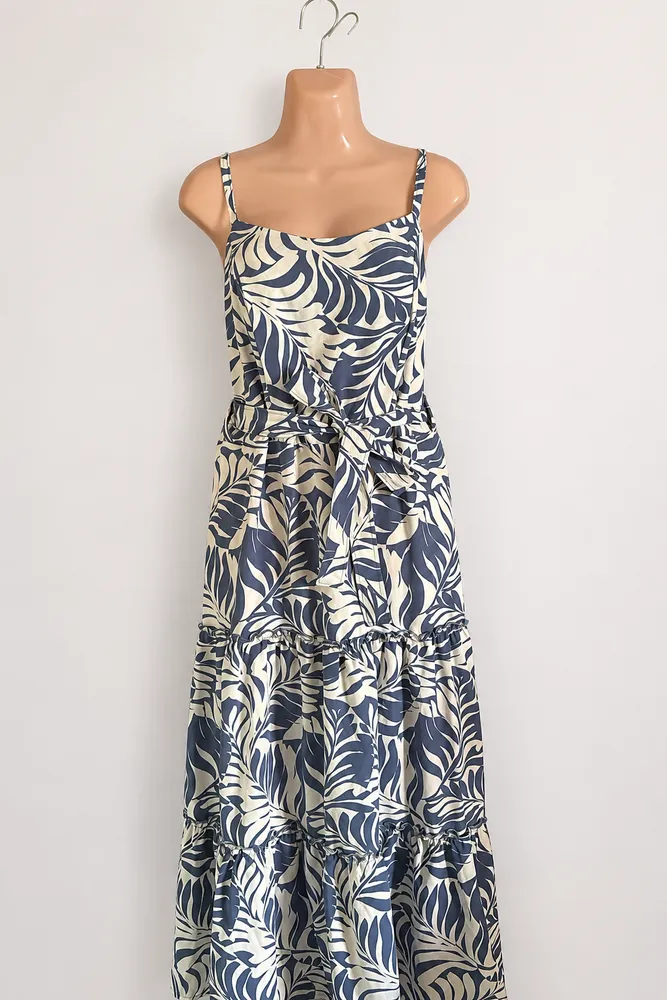 Vestido fresco estampado
